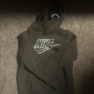 Nike Olive Hoodie with Logo